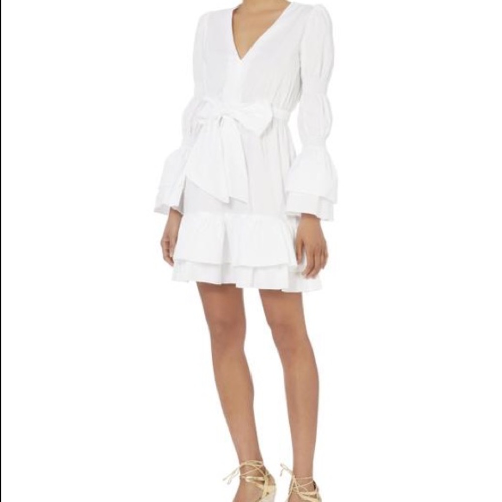 Intermix White Dress Size P NEW
